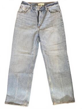 Abercrombie&Fitch | 90s Relaxed High Rise Blue Jeans | Curve Love Size 30/10S
